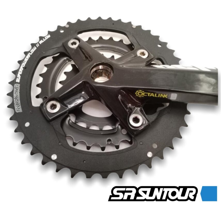 Sr Suntour Xcr Super Power Flow Mtb Mountain Bike Octalink Chainwheel Infinix Wordwide